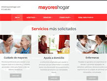 Tablet Screenshot of mayoreshogar.com